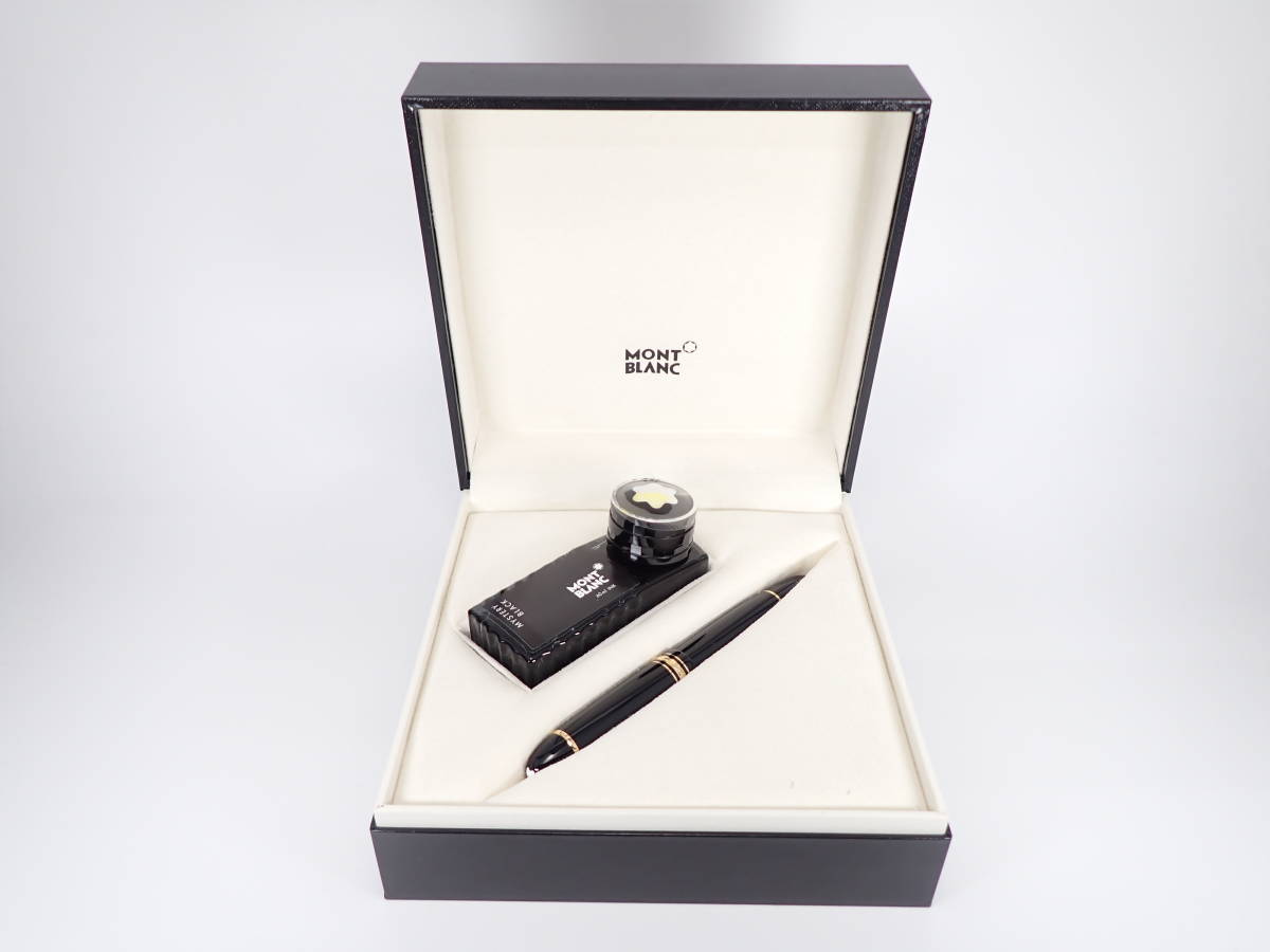 MONTBLANC モンブラン 万年筆 MEISTERSTUCL №146 4810 AU750 箱 インク