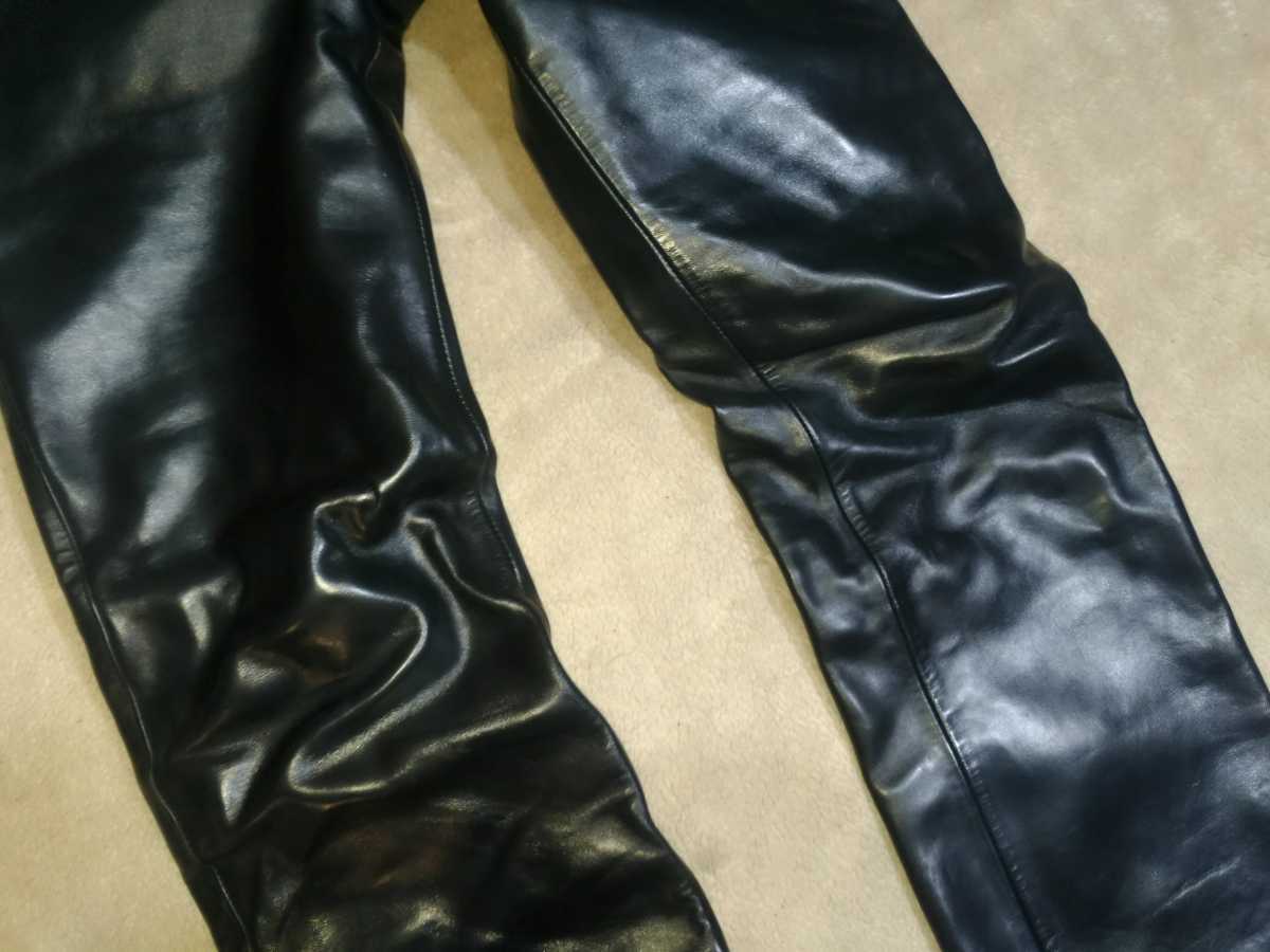 HIDE-STUFF ハイドスタッフ JOHNBULL ジョンブル 黒 肉厚馬革 タータン 