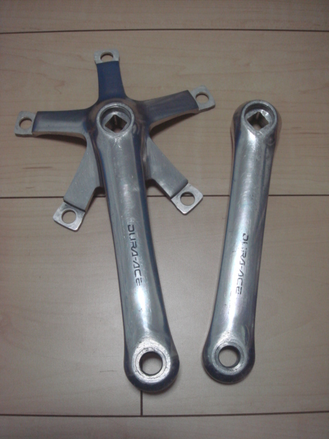 FC-7600 シマノ デュラエース ピスト クランク 競輪 NJS DURA-ACE FC