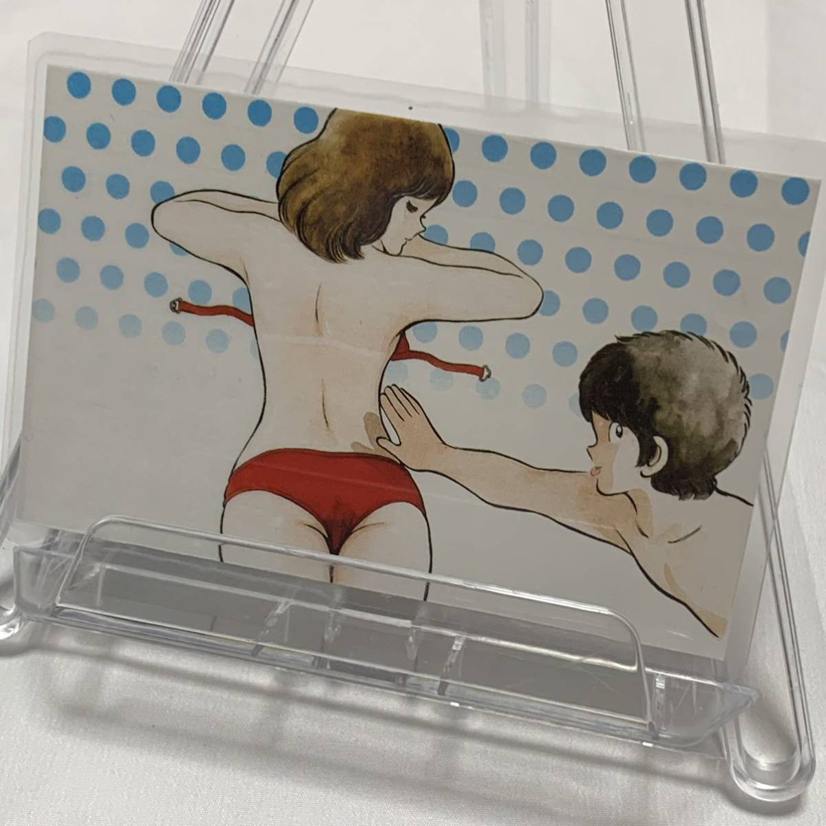 当時物】タッチ ラミネートカード あだち充（検 タッチ 朝倉南 上杉