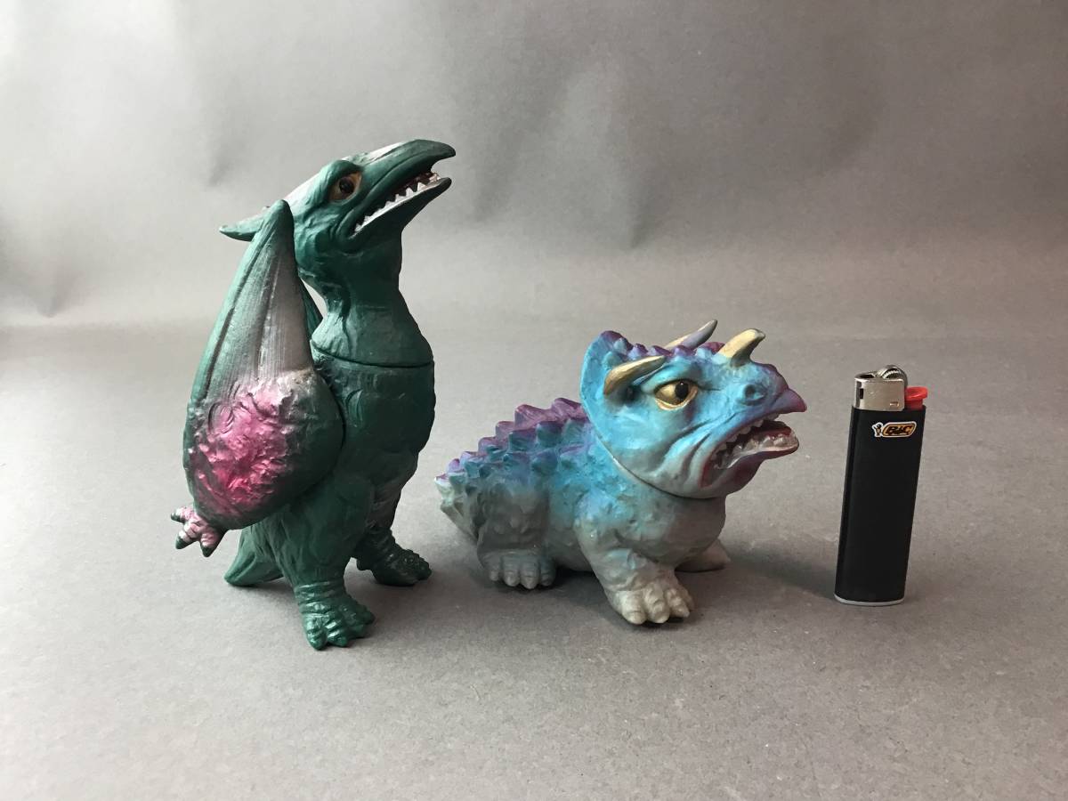 三浦トーイ ゾッキ怪獣二体 パチ怪獣 ソフビ ゾッキ 当時物 【公式通販】