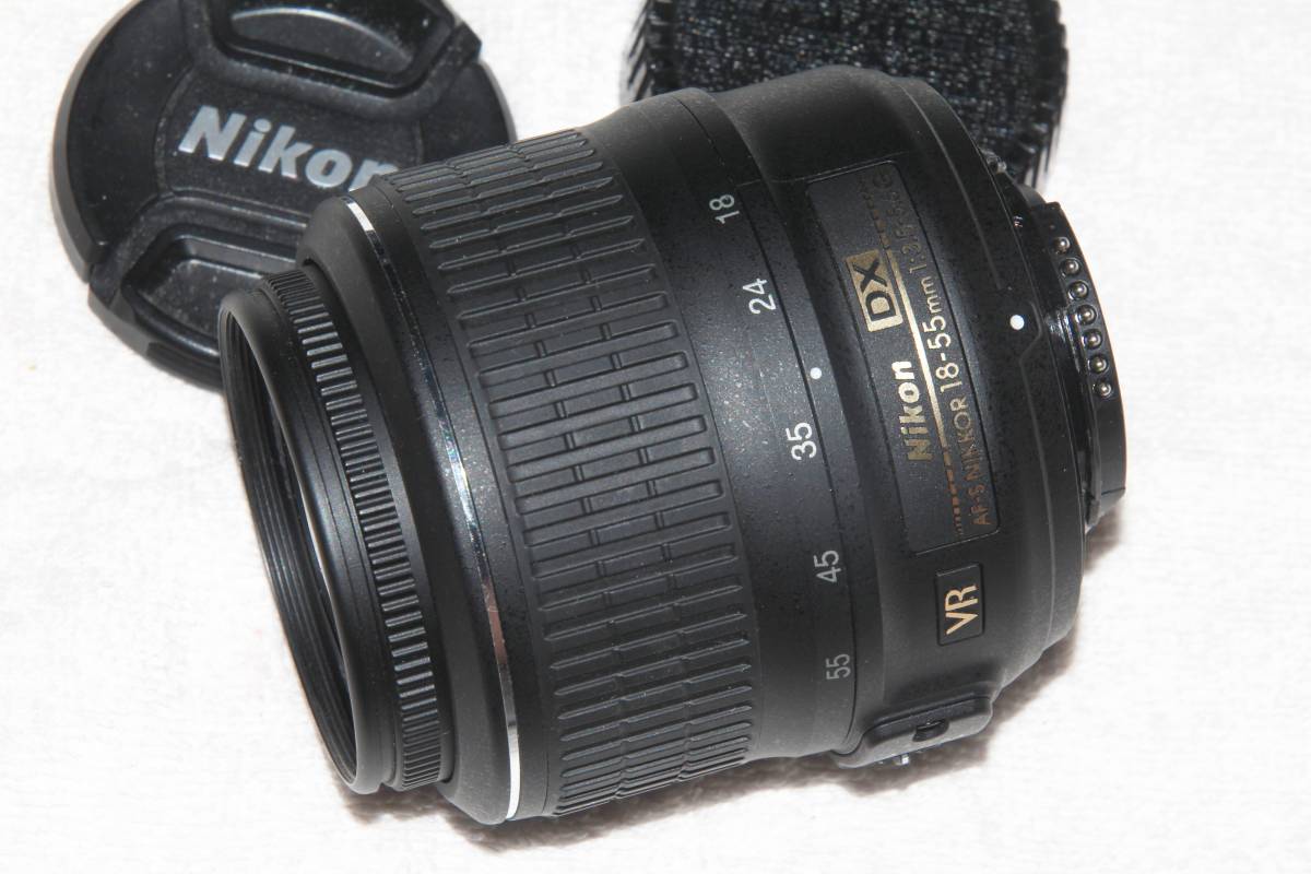 ニコン Nikon AF-S DX NIKKOR 18-55mm F3.5-5.6G VR (1型） 美品