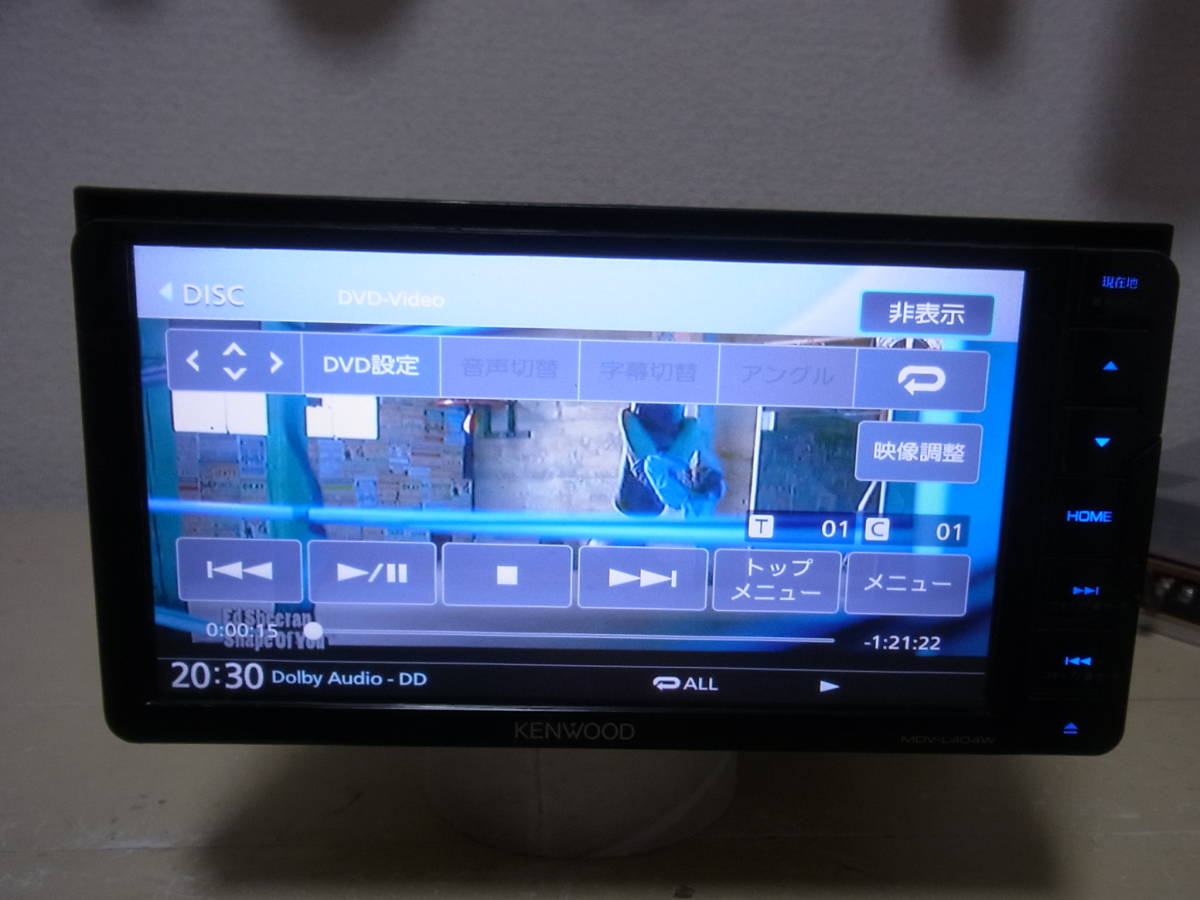 KENWOOD MDV-L404 彩速ナビ | カーナビ ケンウッド(KENWOOD) 彩 CD⁄DVD⁄SD