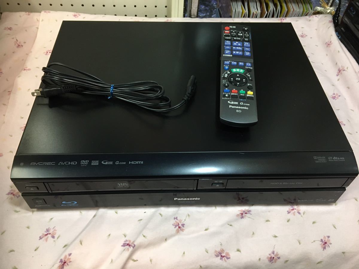 Panasonic ブルーレイ DIGA DMR-BR670V-K DVD/Blu-ray/ビデオ HDD 