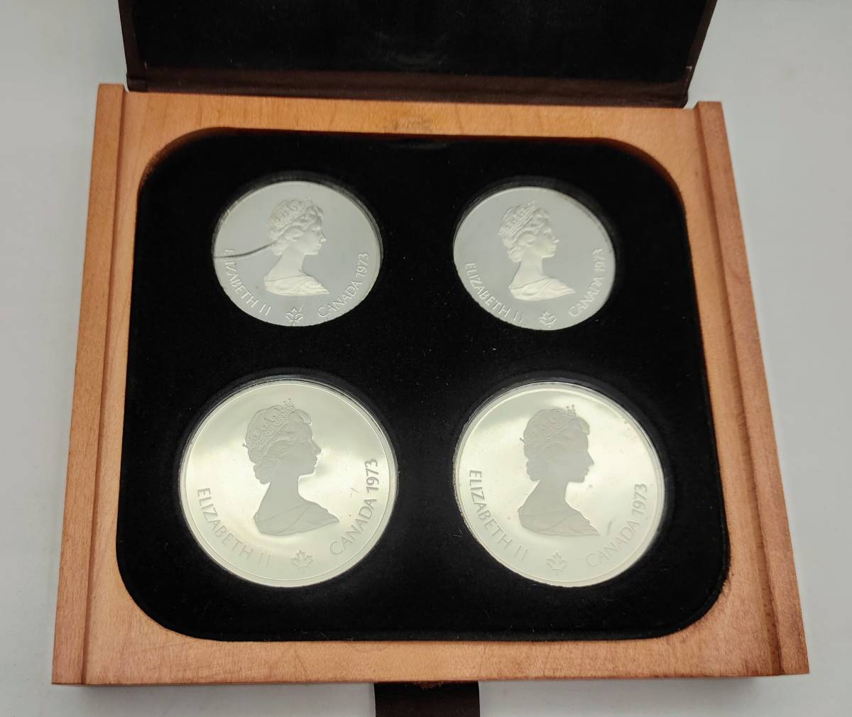 1976年 カナダ 10ドル 1円スタート1976年 モントリオール 銀貨 1 【944