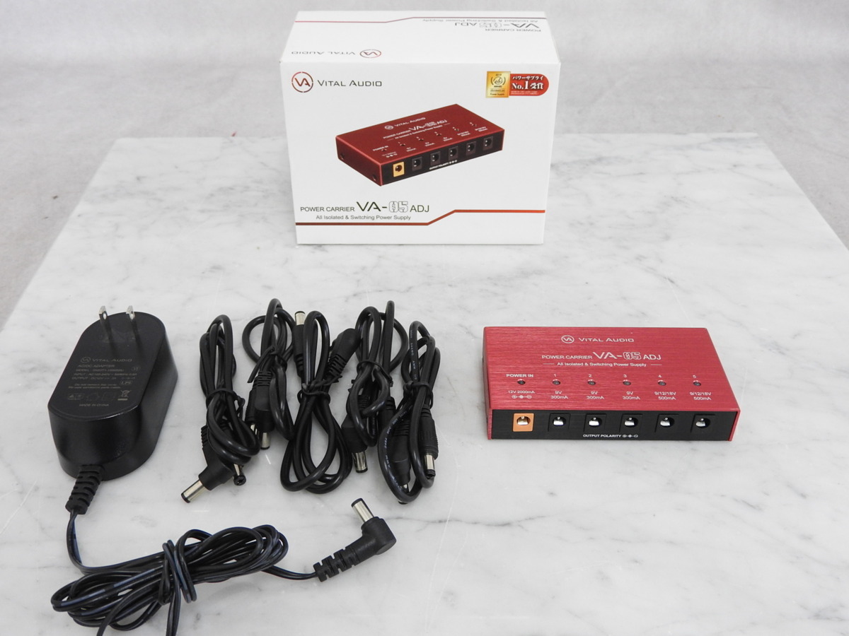 ☆ VITAL AUDIO POWER CARRIER VA-05 ADJ パワーサプライ 箱入り