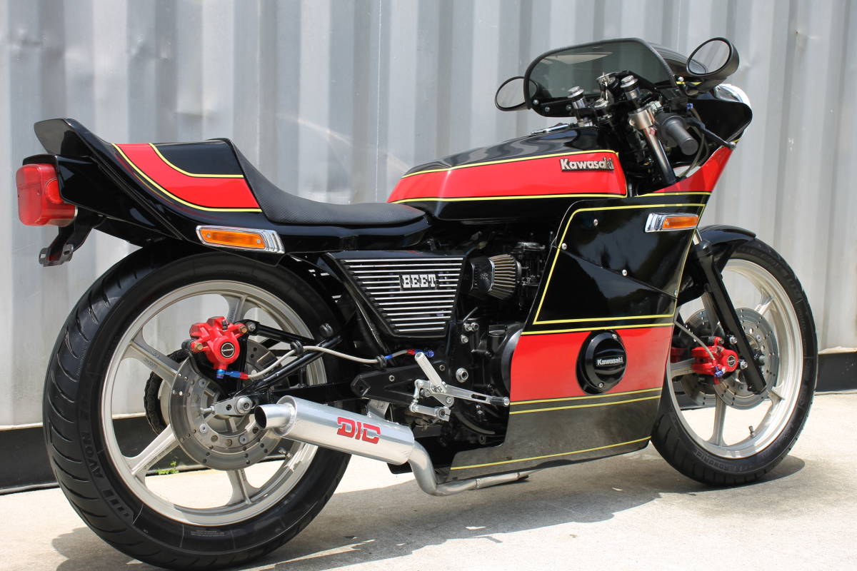 至極の一台！ カフェレーサー フルカスタム Z550GP 旧車 検: Z400FX
