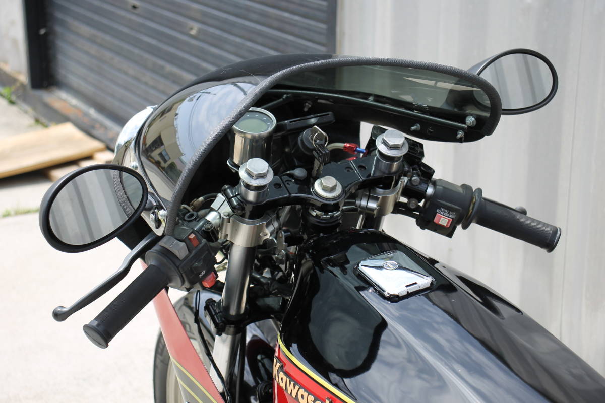 至極の一台！ カフェレーサー フルカスタム Z550GP 旧車 検: Z400FX