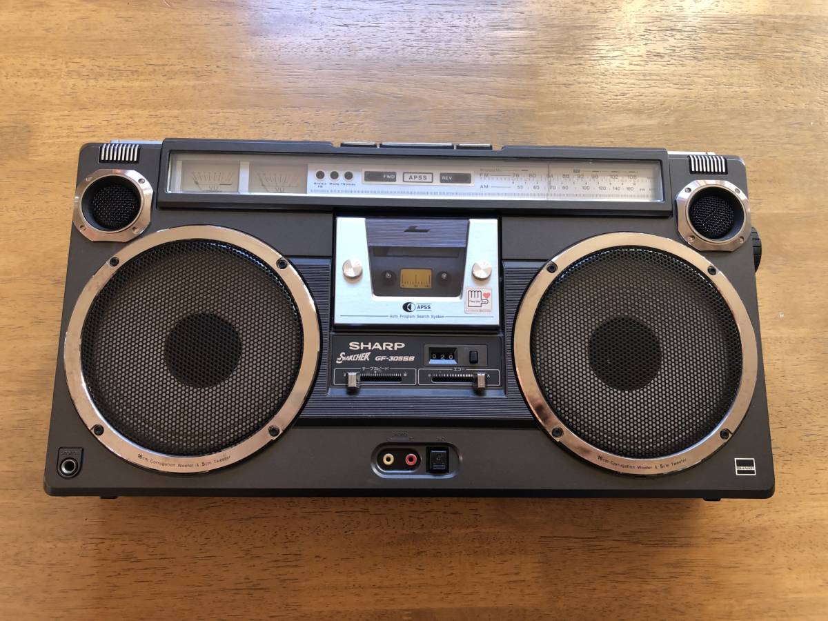 シャープ ラジカセ SEARCHER 動作OK K1103-1希少 【公式通販】