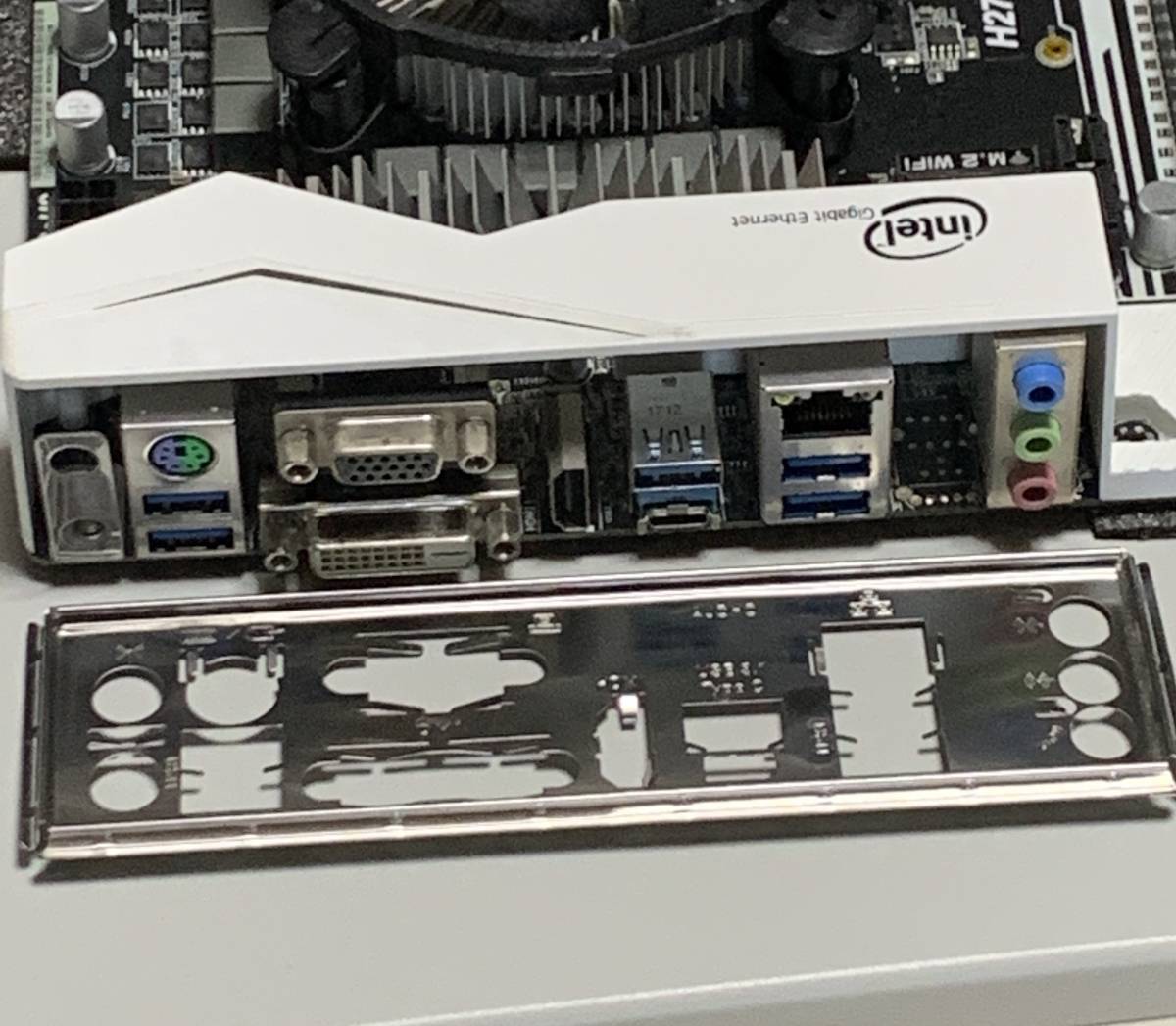 中古】ASRock マザーボード H270 Pro4 I/Oパネル・リテールCPUクーラー 
