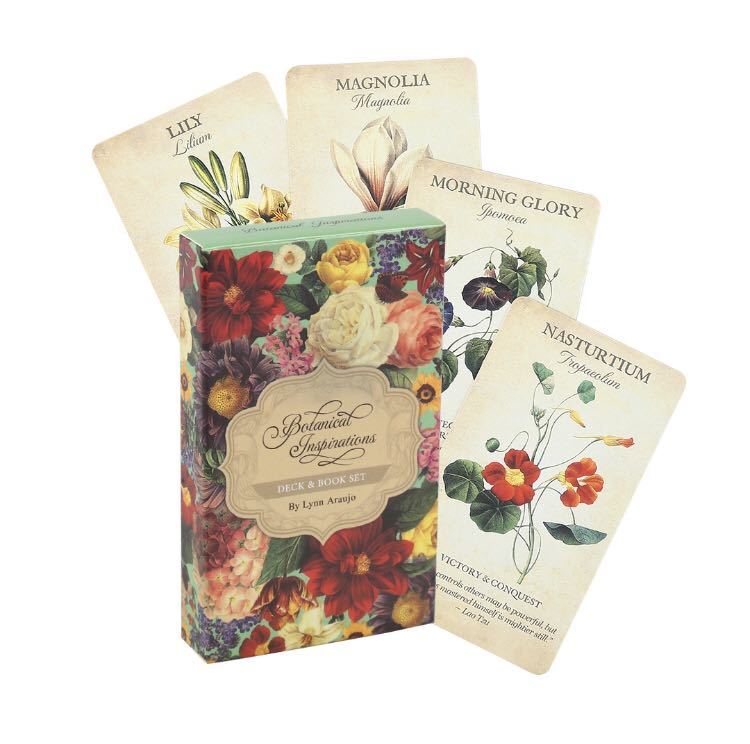 ボタニカル インスピレーション オラクルカード 美しい花の絵 神のお告げ メッセージ 占い 花言葉 タロット アドバイス 運命 タロットカード 売買されたオークション情報 Yahooの商品情報をアーカイブ公開 オークファン Aucfan Com