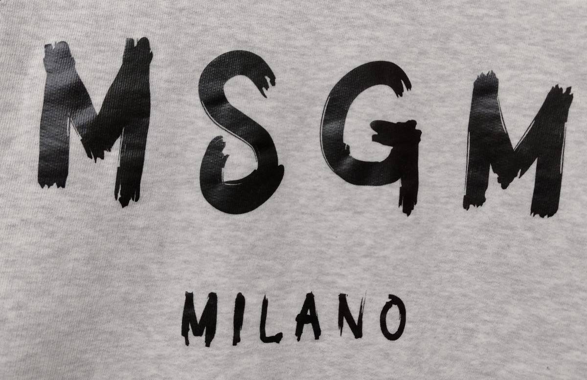 MSGM MILANO 裏起毛 スウェット XSサイズ エムエスジーエム トレーナー 