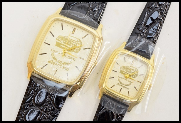 2点 希少 保管品 CITIZEN TOYOTA トヨタ ランドクルーザー 100 ペア 