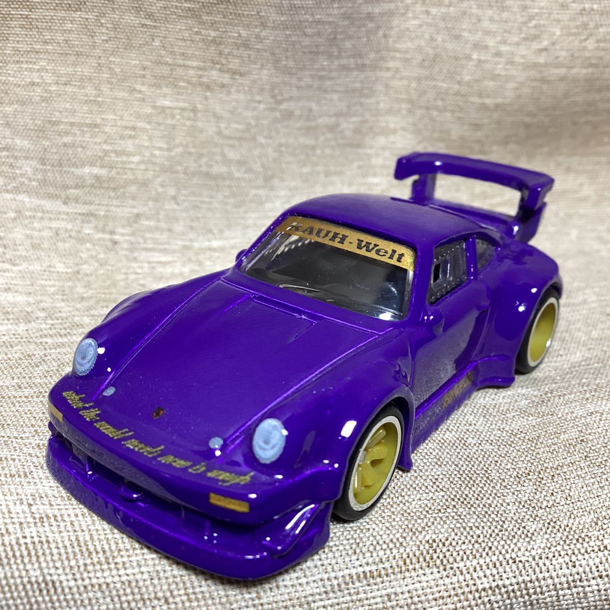 ☆ホットウィール☆ RWB ポルシェ 930 リアルライダー 紫 ルース Hot