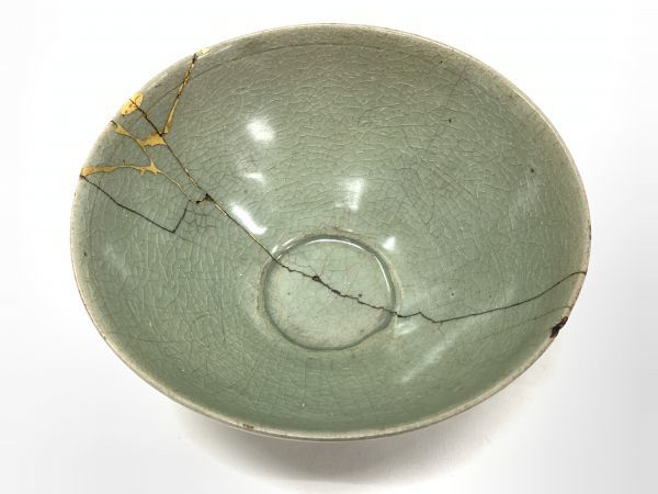 高麗焼 李方子 茶碗 楽善斎 青磁茶碗 工芸品 韓国 李王家 GALLERY 旭