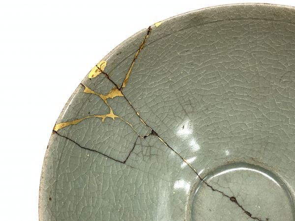 高麗焼 李方子 茶碗 楽善斎 青磁茶碗 工芸品 韓国 李王家 GALLERY 旭