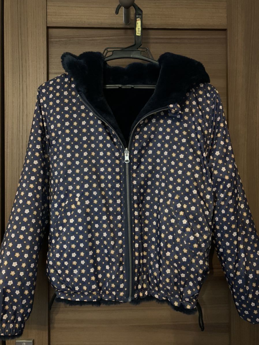 【新品】ボントン　Bonton リバーシブル　ボアー　ジャケット 新品】ボントン Bonton リバーシブル ボアー ジャケット 新品