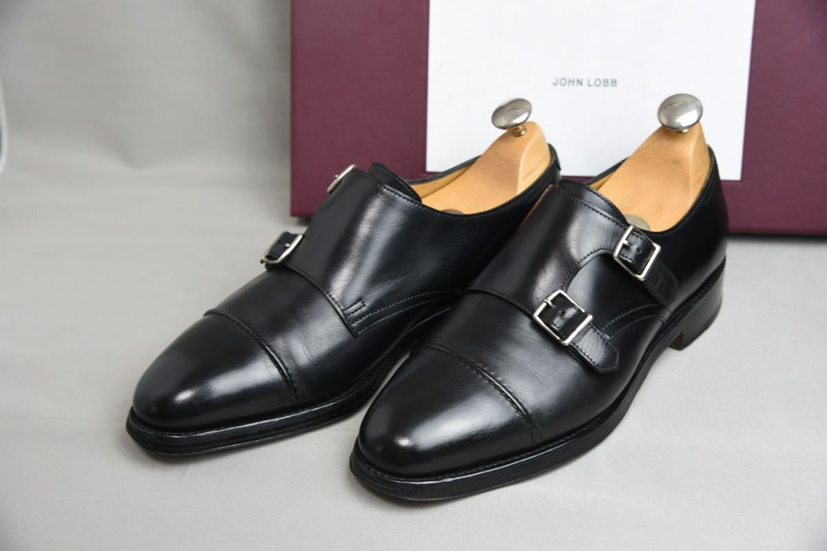 美品 ジョンロブ ウィリアム2 WILLIAMII 5.5EE(24cm程度) ブラック 