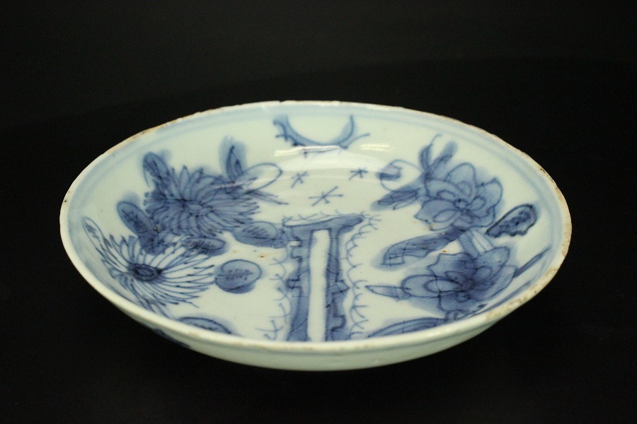 中国（古染付）｜所蔵品｜石洞美術館 青花 古染付 > ⁄ ⁄呉須染付