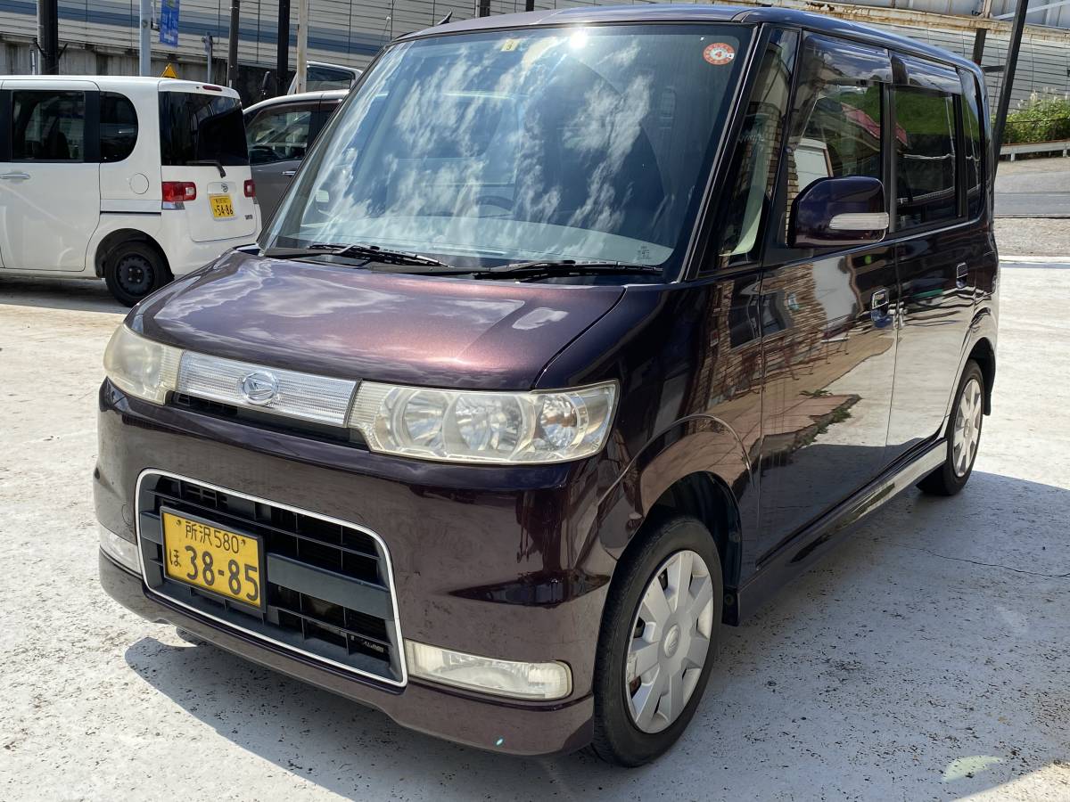 1円スタート売り切り！H19年 タントカスタム 車検R4/03まで！タイベル 