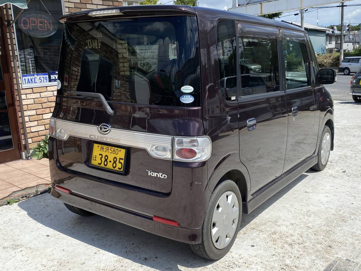 1円スタート売り切り！H19年 タントカスタム 車検R4/03まで！タイベル 