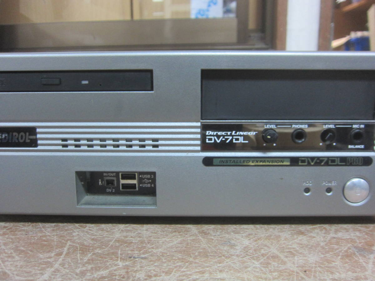 DV-7DL EDIROL Roland 公式通販 Pro ビデオ編集機器 - 専用HDD Studio