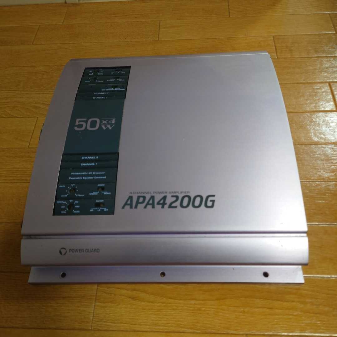 感動するチューニングアンプ アゼスト APA4200G パワーアンプ 4ch 50W4