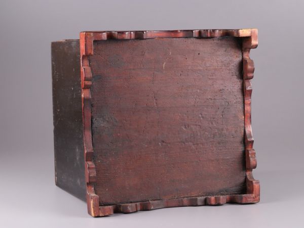 古美術 朝鮮漆器 李朝 木製漆塗 螺鈿細工 小箪笥 古作 細密細工 時代物 極上品 初だし品 871_10