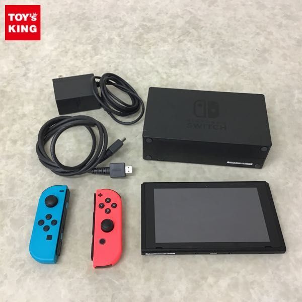ニンテンドースイッチ本体 ネオンブルー/グレー初代動作確認済ジャンク