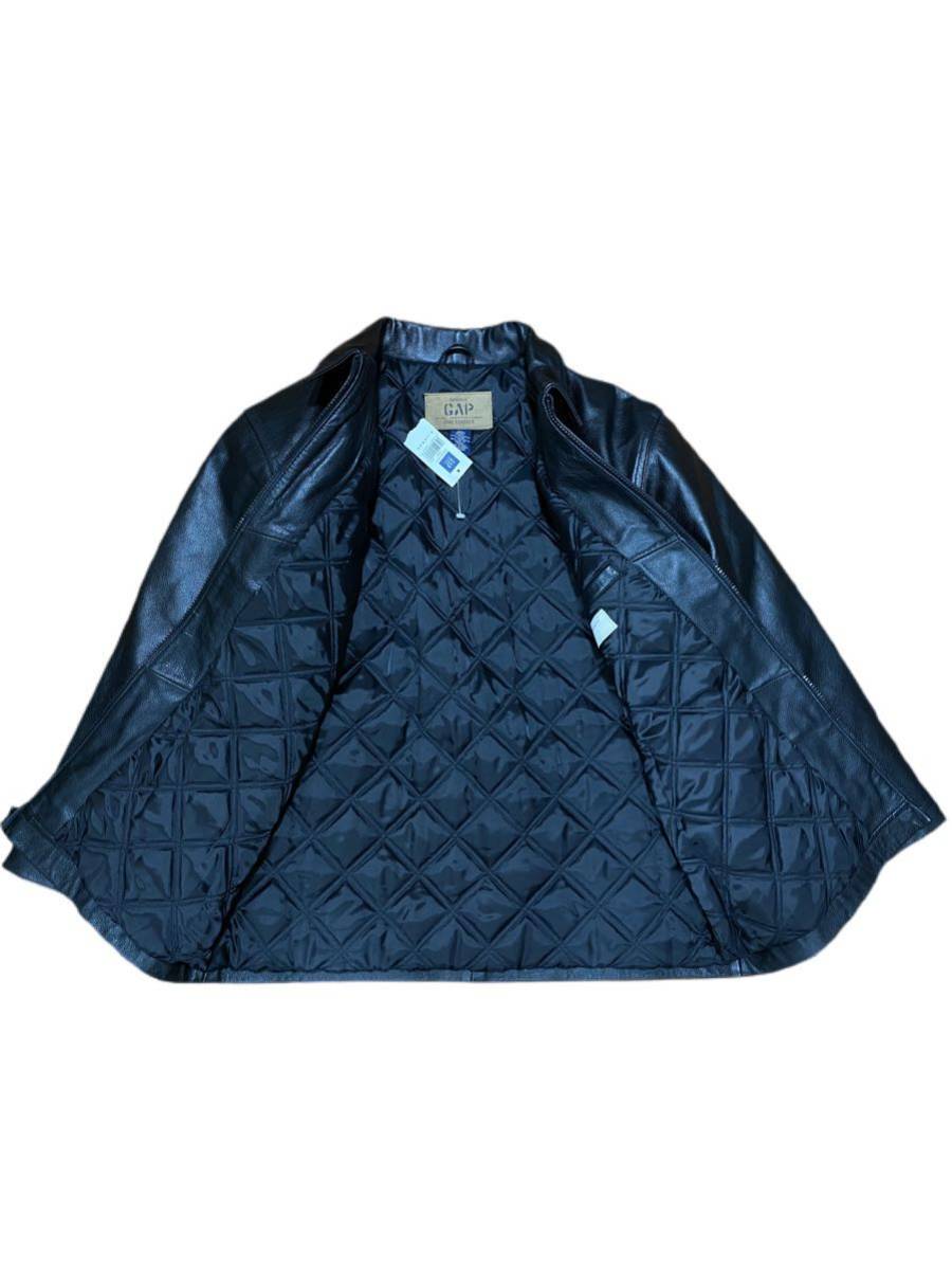 メンズ old gap 本革レザージャケットMサイズ希少