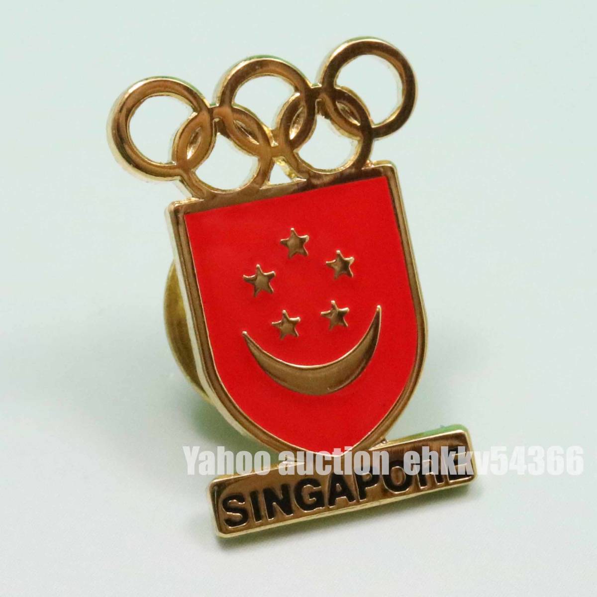 【東京オリンピック 2020】非売品 限定 シンガポール代表選手団 記念ピンバッジ/記念グッズ/TOKYO OLYMPIC 2021★