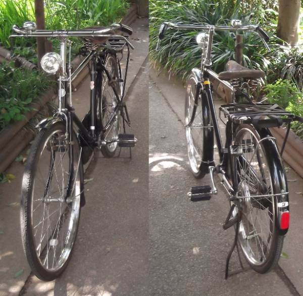 昭和レトロ 実用 運搬 □ ブリヂストン ジュピター号 □中古(26インチ