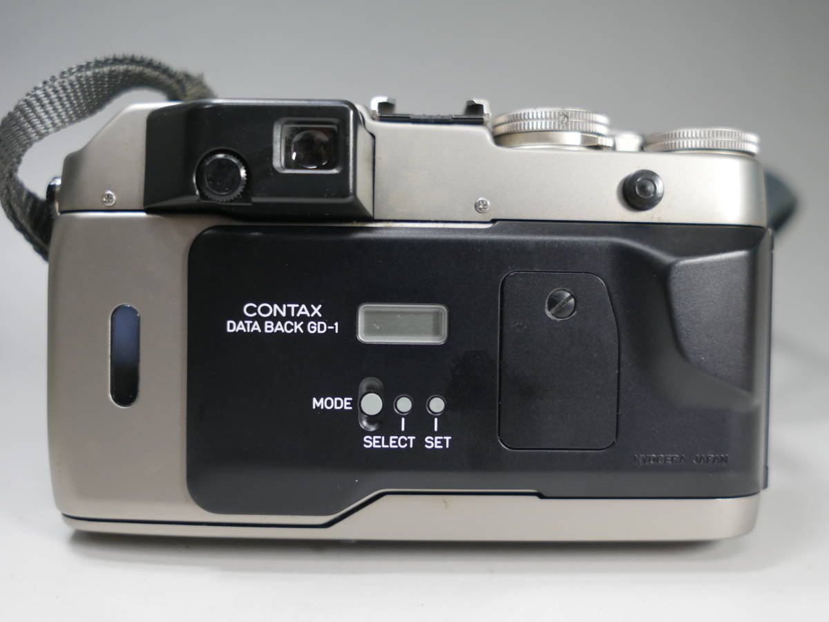 ◇CONTAX【G1】Carl Zeiss Planar 2/45 T* レンジファインダーカメラ
