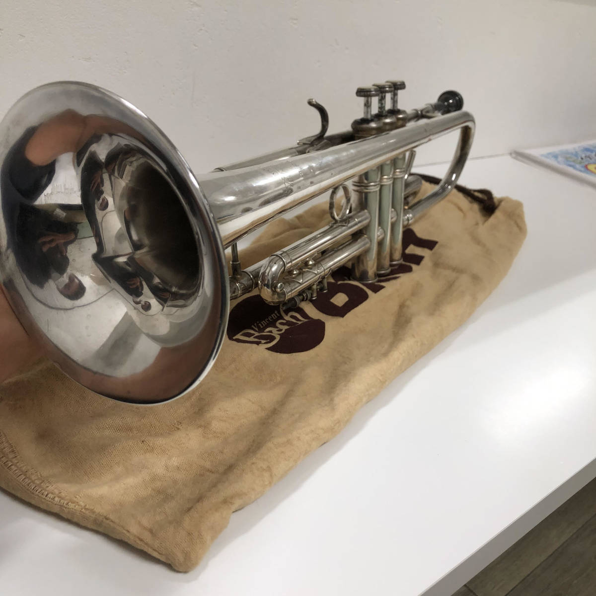 Bach Trumpet Stradivarius - Bb Model Vincent Silver 0 Professional