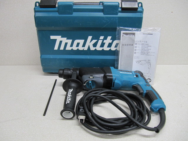 安い，豊富な makita ハンマドリル 2モード 26mm HR2601F ライト付 マキタ(本体)｜売買されたオークション情報、yahooの商品情報をアーカイブ公開 - オークファン ハンマドリル