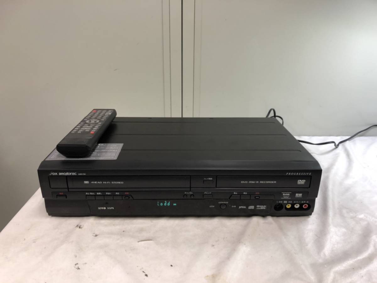 ソニーDVD &VHS（ RDR-VX30） | SONY スゴ録 RDR-VX30 VHS