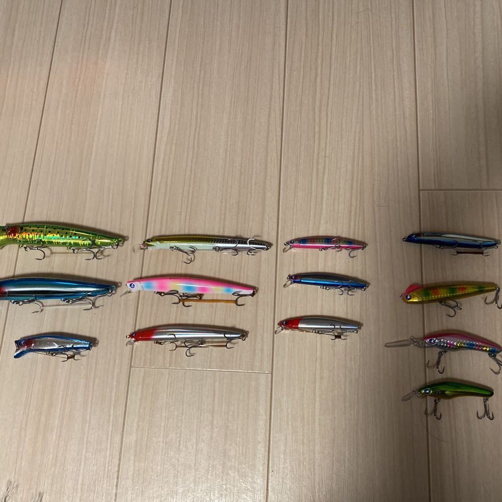 □超豪華□☆BlueBlue☆シーバスルアーセット☆ガボッツ・ブローウィン