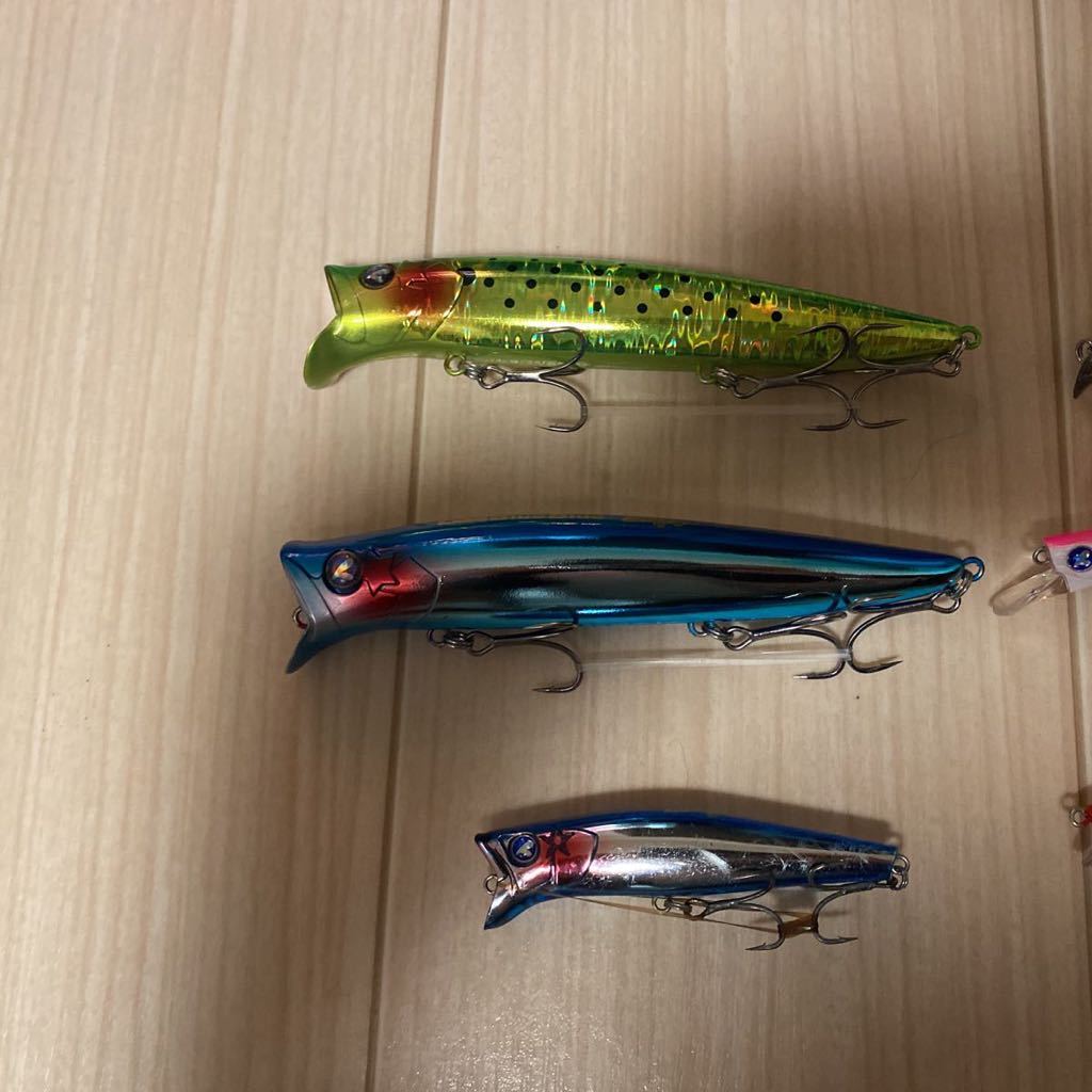 □超豪華□☆BlueBlue☆シーバスルアーセット☆ガボッツ・ブローウィン