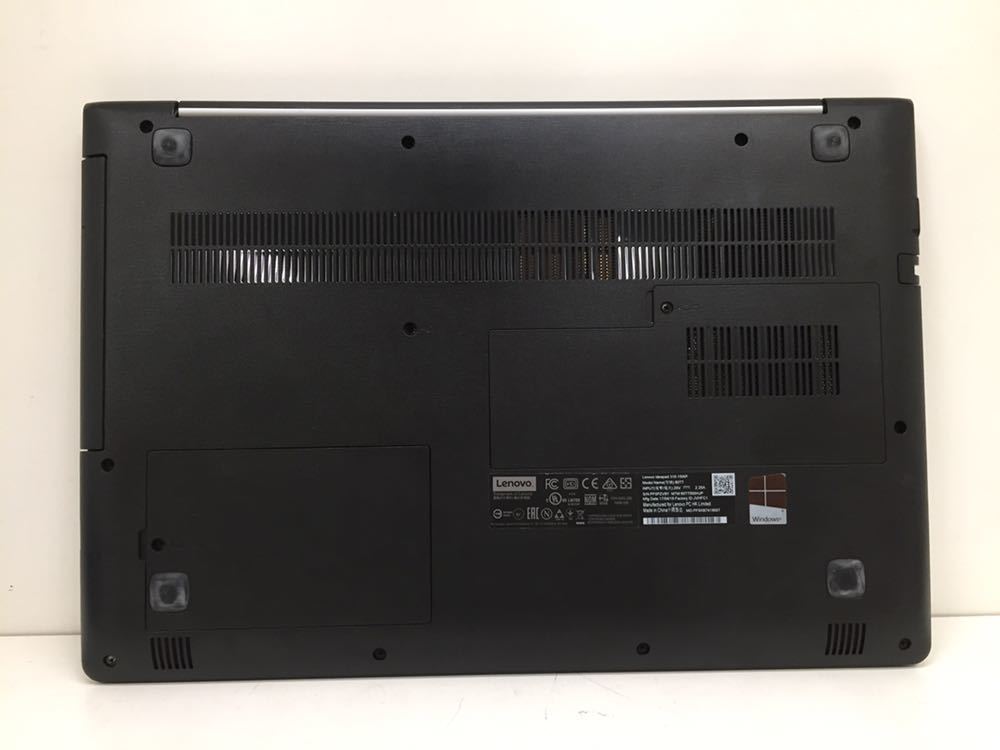 √ Lenovo ideapad 310-15IAP ストレージ無 Ideapad 310-15iap