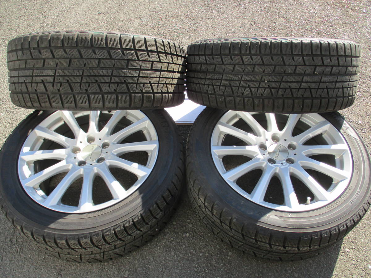 ベンツw221にて使用 EURO FORSCH18インチ スタッドレス 255/45R18 