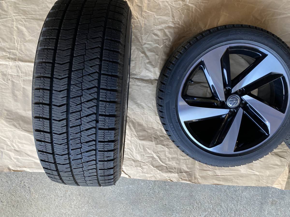 VW ポロ GTI 純正 ホイール 7.5J +51 17inch PCD100 スタッドレス 