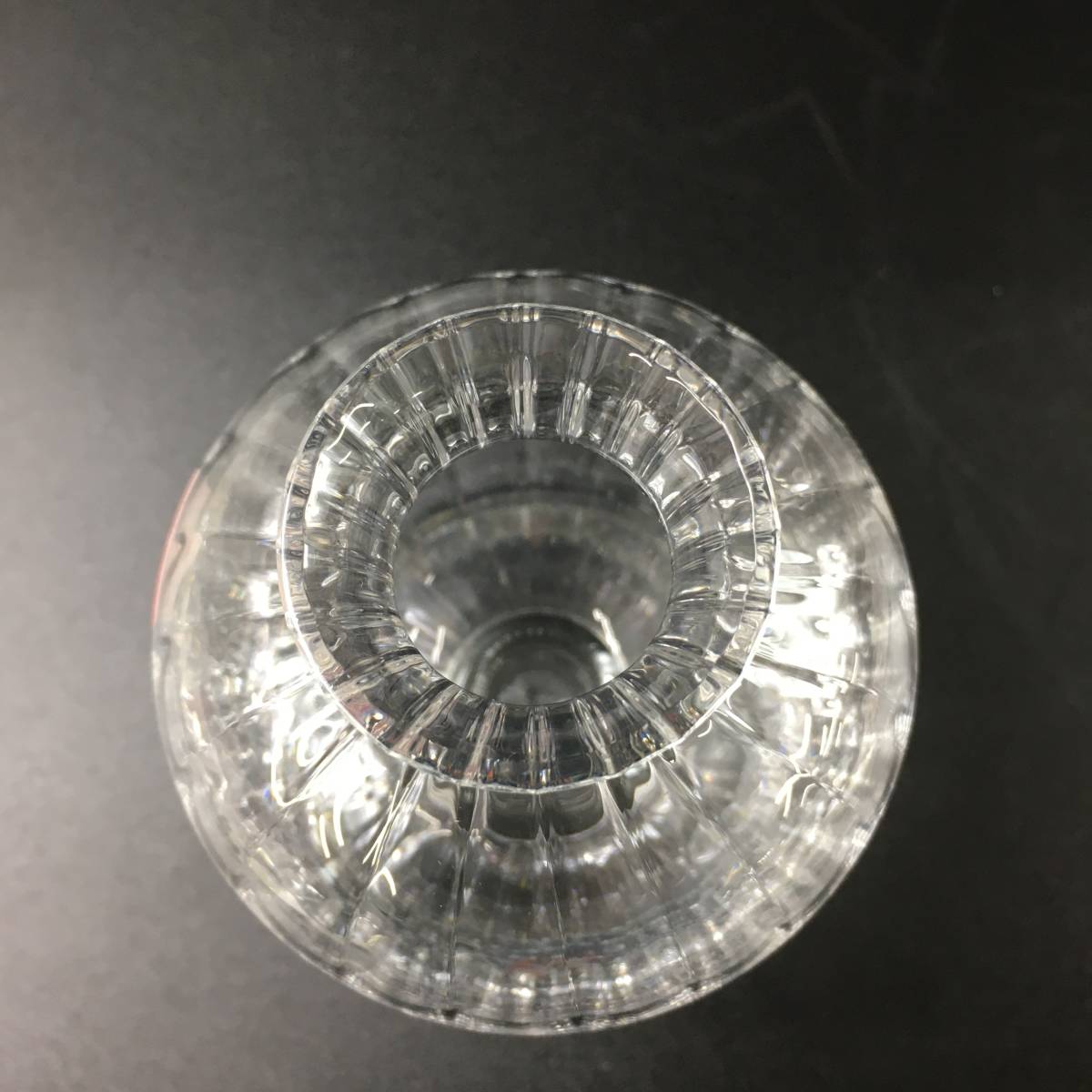 ☆B11684【未使用保管品】Baccarat バカラ/花瓶/アクアレーユ/一輪挿し