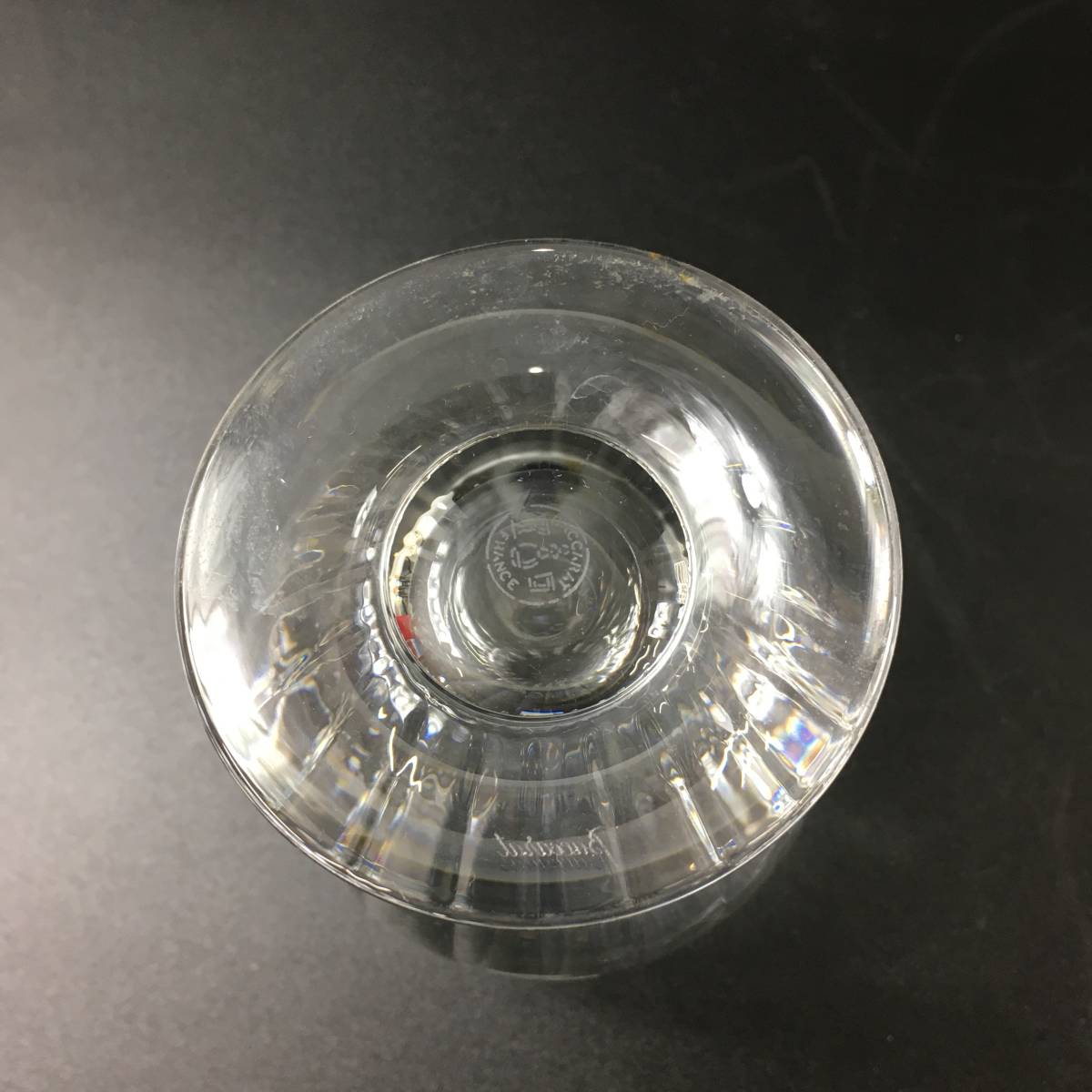 ☆B11684【未使用保管品】Baccarat バカラ/花瓶/アクアレーユ/一輪挿し