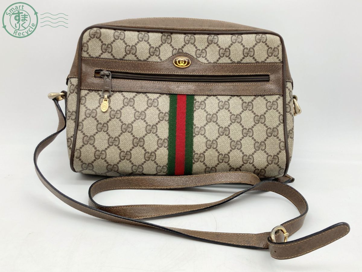 1112037 1円スタート GUCCI オールドグッチ ショルダーバッグ 63.02 