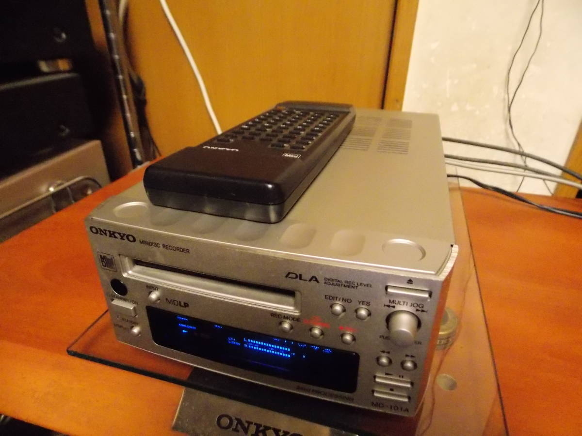 ONKYO MD-101A 動作・状態良好 MD-133 - Yahoo!オークション MDデッキ 