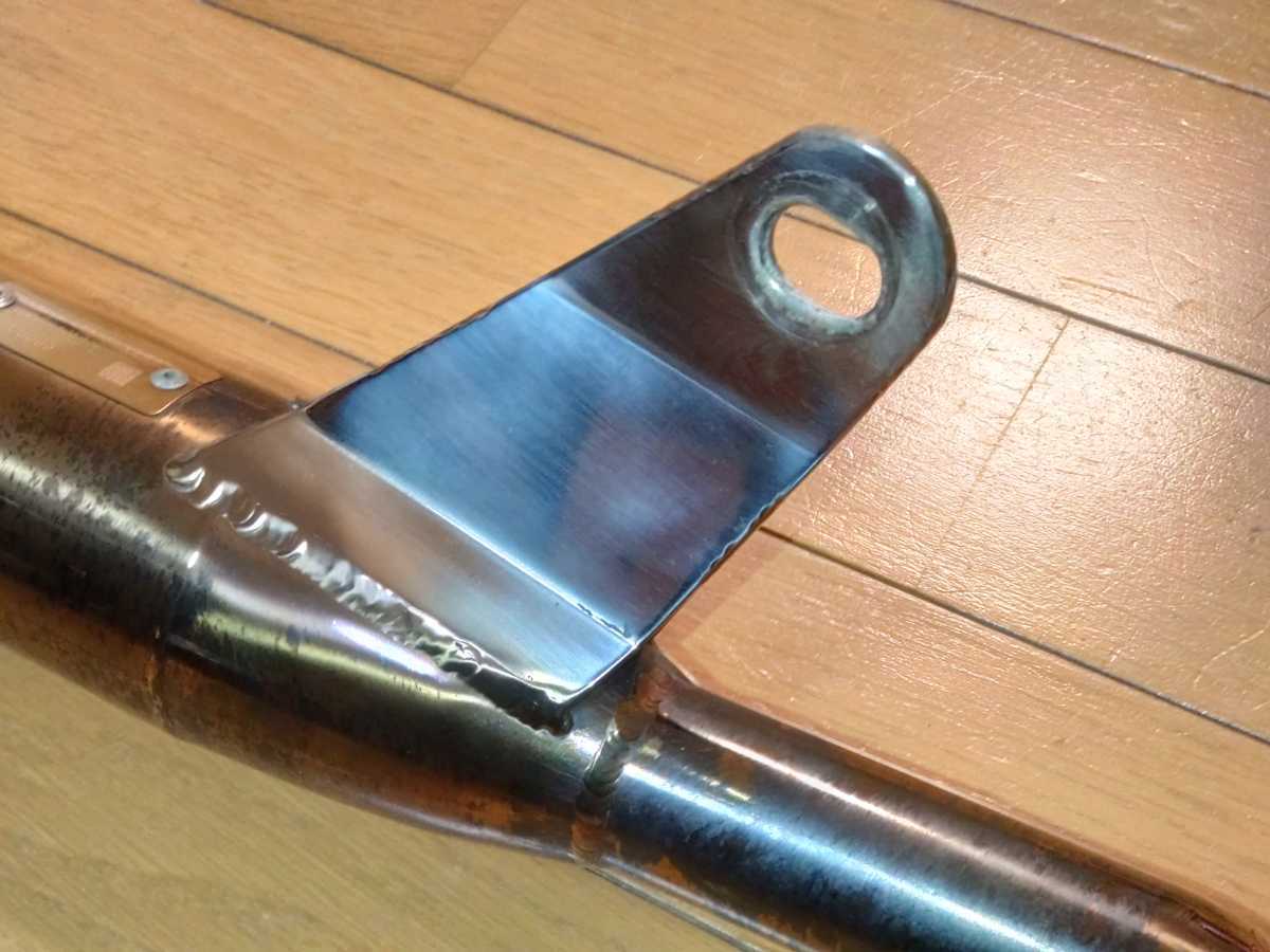 JA45で使用】キタコ スポーティーダウンマフラー JA07 JA10 JA44 JA45 