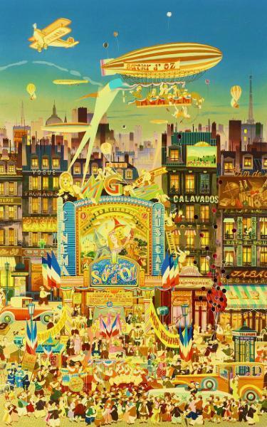 真作】【WISH】ヒロ・ヤマガタ「オズの魔法使い」シルクスクリーン 25 