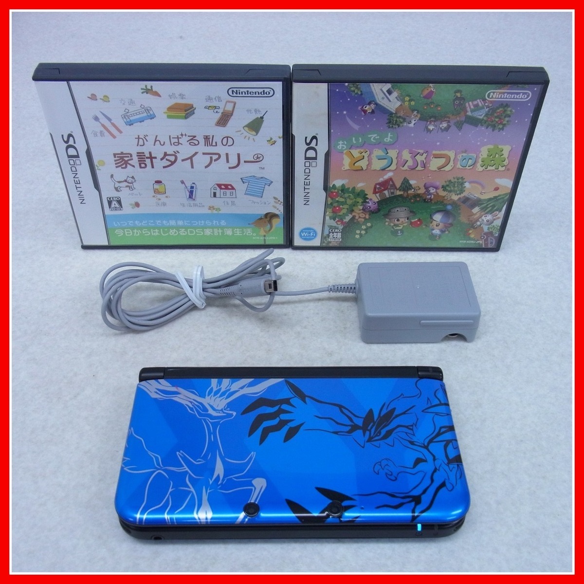 ニンテンドー3DSLL 本体 ポケットモンスター Xパック ゼルネアス  