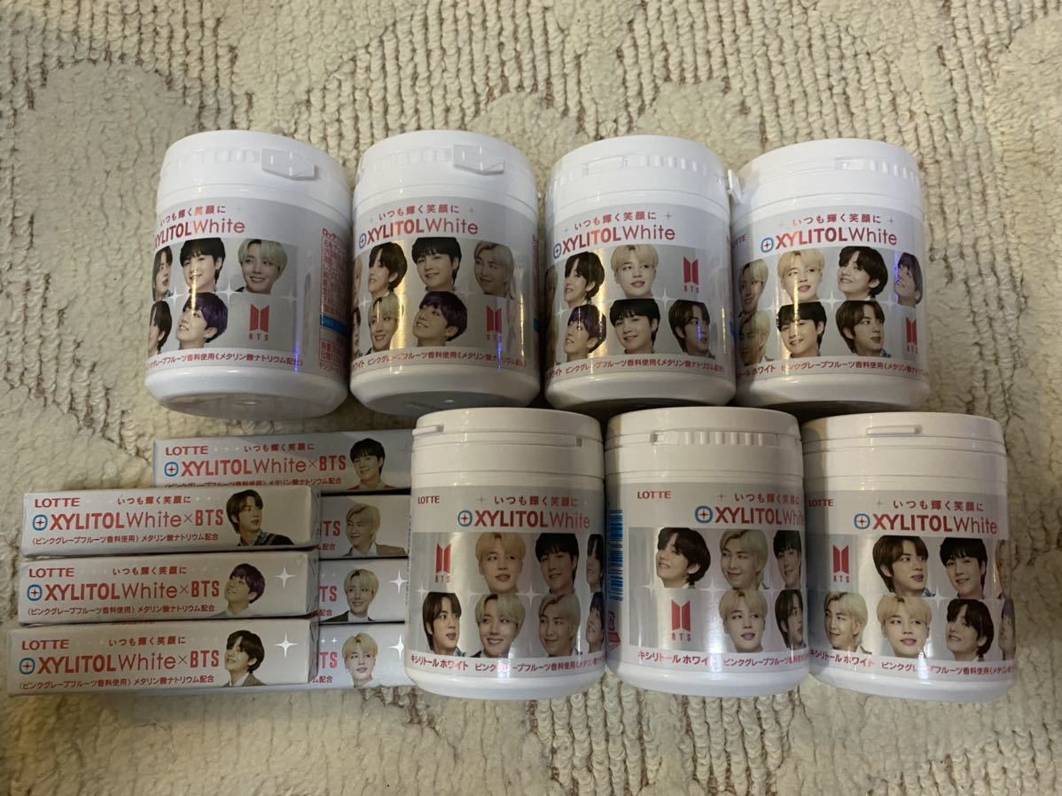 BTS キシリトールガム コンプリート｜Yahoo Smileボトル」全10種