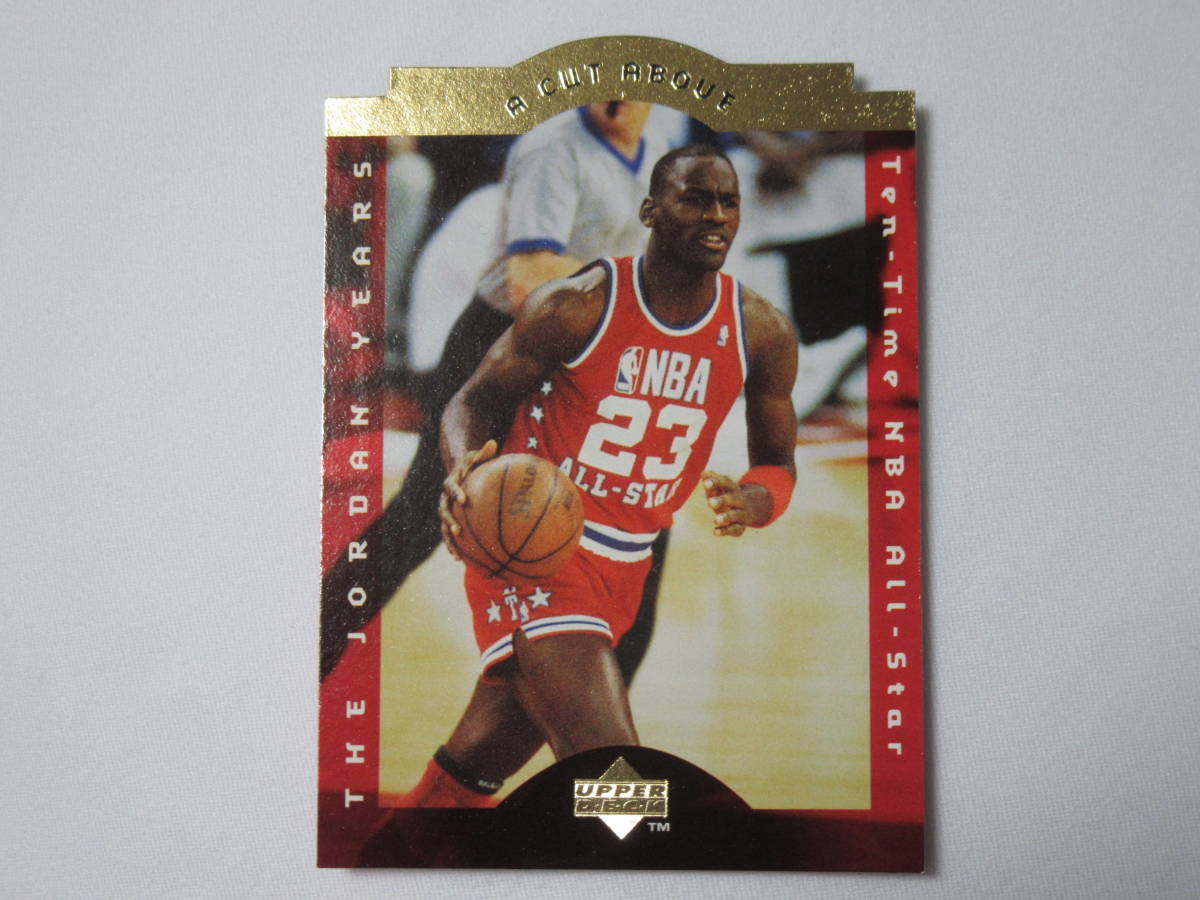 MICHAEL JORDAN マイケル・ジョーダン 1996 UPPER DECK A CUT ABOVE 激 